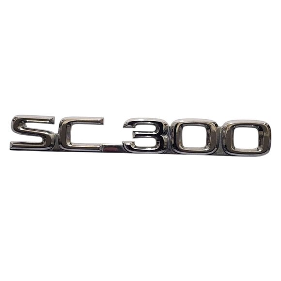Lexus 92-00 SC300 Chrome Plated Rear Trunk Plastic Lexus OEM - Picture 1 of 8